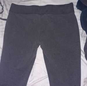 Gray joggers